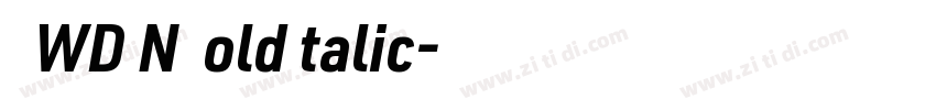 URWDIN BoldItalic字体转换 URWDIN BoldItalic字体转换